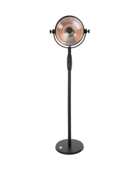 SUNRED | Heater | RSS16, Retro Bright Standing | Infrared | 2100 W | Black | IP54