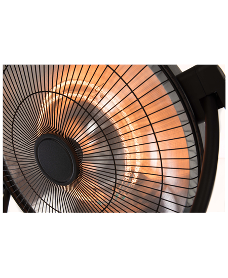 SUNRED | Heater | RSS16, Retro Bright Standing | Infrared | 2100 W | Black | IP54