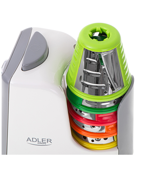 Adler | Vegetable Slicer | AD 4815 | White/Grey | 150 W