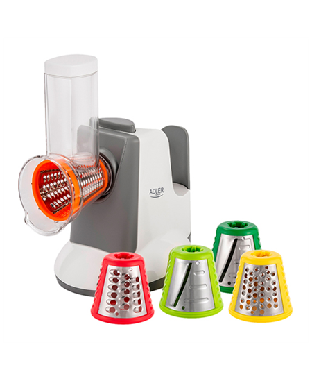 Adler | Vegetable Slicer | AD 4815 | White/Grey | 150 W