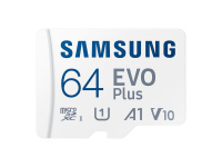 Samsung | MicroSD Card | EVO Plus | 64 GB | microSDXC Memory Card | Flash memory class U1, V10, A1