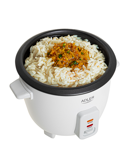 Adler Rice Cooker | AD 6418 | 300 W | 0.6 L | Number of programs 2 | White
