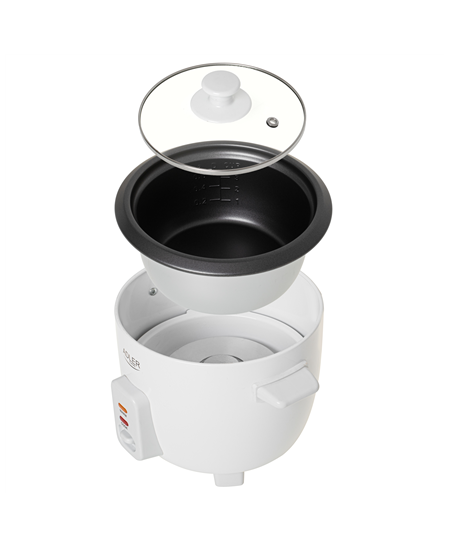 Adler Rice Cooker | AD 6418 | 300 W | 0.6 L | Number of programs 2 | White