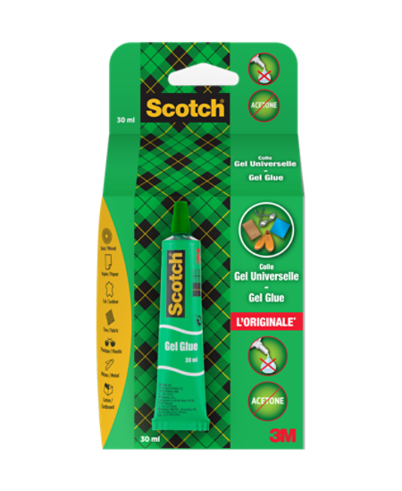 Universalūs geliniai klijai SCOTCH, tūtelė, 30 ml