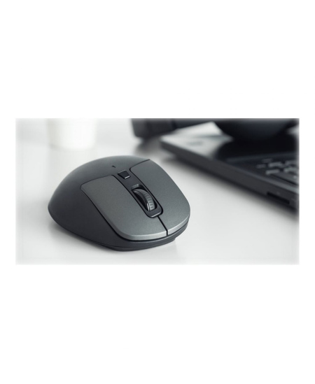 Natec Mouse, BlackBird 2, Silent, Wireless, 1600 DPI, Optical, Black