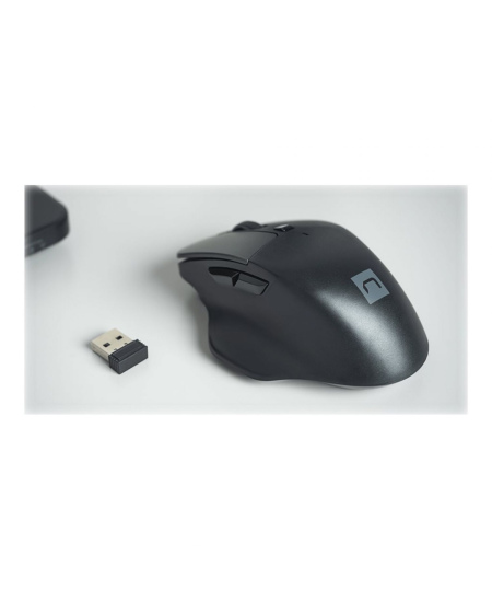 Natec Mouse, BlackBird 2, Silent, Wireless, 1600 DPI, Optical, Black