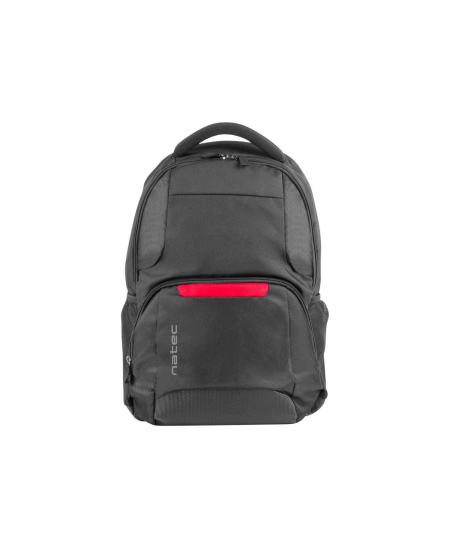 Natec Laptop Backpack Eland NTO-1386 Black, 15.6 ", Shoulder strap, Backpack