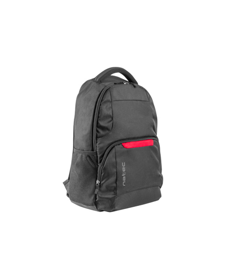 Natec Laptop Backpack Eland NTO-1386 Black, 15.6 ", Shoulder strap, Backpack