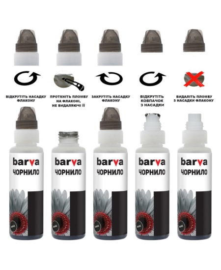 Neoriginali Barva Epson 101C (C13T03V24A) (E101-559-1K) Rašalo papildymo buteliukas, Žydra