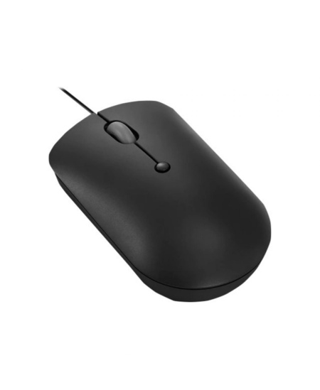 Lenovo | Compact Mouse | 400 | Wired | USB-C | Raven black