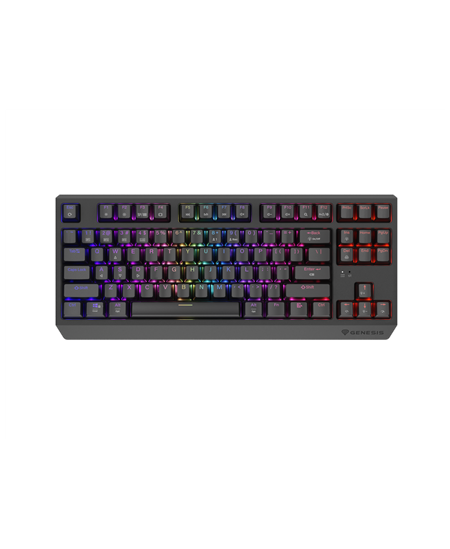 Genesis | THOR 230 | Mechanical Gaming Keyboard | Wireless | US | Outemu Red | Black