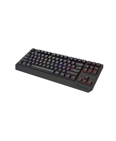 Genesis | THOR 230 | Mechanical Gaming Keyboard | Wireless | US | Outemu Red | Black