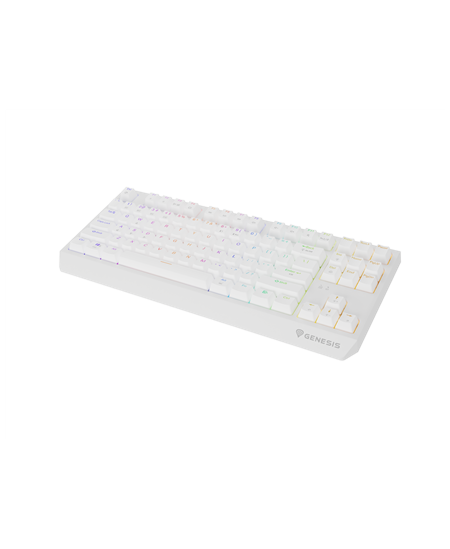 Genesis | THOR 230 | Mechanical Gaming Keyboard | Wireless | US | Outemu Red | White