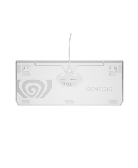 Genesis | THOR 230 | Mechanical Gaming Keyboard | Wireless | US | Outemu Red | White