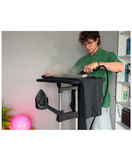 TEFAL All-in-One Garment Steamer | QT2028 | Stand Steamer | 2170 W | 100 g/min | 1.1 L | Premium Silver