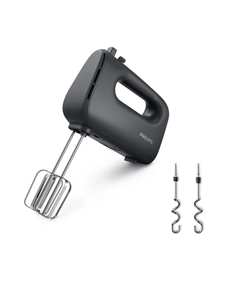 Philips Hand mixer | HR3739/00 5000 Series | Hand Mixer | 400 W | Number of speeds 5 | Turbo mode | Black