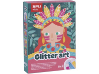 Kūrybinis rinkinys Apli Kids „Glitter art”