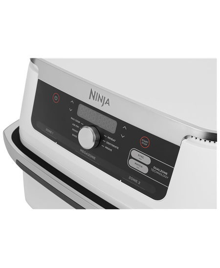 NINJA | Dual Air Fryer | Foodi FlexDrawer AF500EUWH | Capacity 10.4 L | DualZone | White