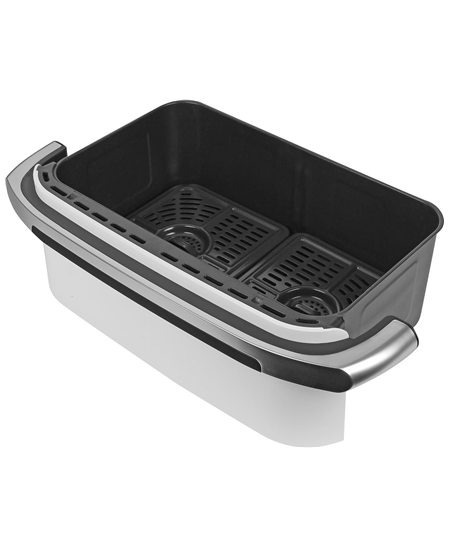 NINJA | Dual Air Fryer | Foodi FlexDrawer AF500EUWH | Capacity 10.4 L | DualZone | White