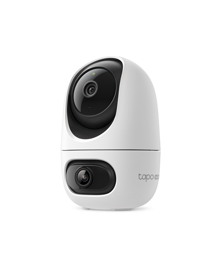 TP-LINK Tapo C245D | Dual Lens Pan/Tilt Security Camera | Dome | 3 MP | 3.1mm/F1.6 | MicroSD Card up to 512 GB