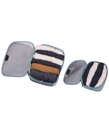 Thule | Packing Cube Set, 1x Medium, 1x Small | Packing Cube | Pond Gray