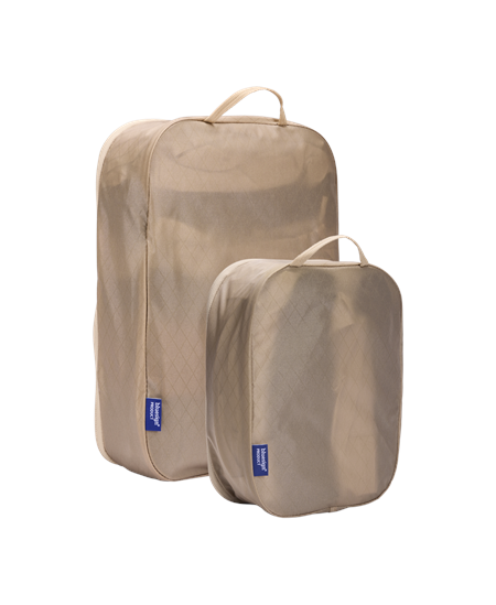 Thule | Packing Cube Set, 1x Medium, 1x Small | Packing Cube | Gentle Beige