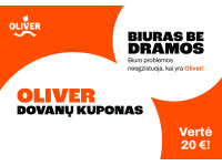 OLIVER dovanų kuponas | 20eur