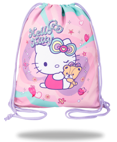 Maišelis sportinei aprangai HELLO KITTY Pastel Pink Beta