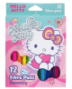 Flomasteriai HELLO KITTY Pastel, 12 vnt.