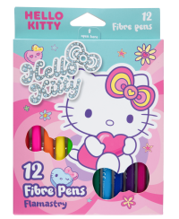 Flomasteriai HELLO KITTY Pastel, 12 vnt.