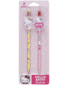 Pieštukai su trintukais HELLO KITTY Pastel, HB, 2 vnt.