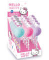 Trinamas tušinukas su pomponu HELLO KITTY Pastel, 1 vnt.