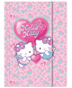 Aplankas su gumele HELLO KITTY Pastel, kartoninis, A4