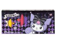 Plastilinas KUROMI, apvalus, 12 spalvų