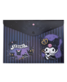 Aplankas (vokas) KUROMI, su spaustuku, A4
