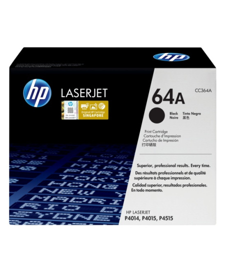 HP 64A (CC364A) Lazerinė kasetė, Juoda