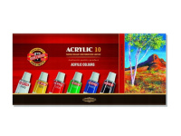 Akriliniai dažai 10x16 ml Koh-I-Noor