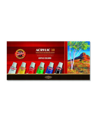 Akriliniai dažai 10x16 ml Koh-I-Noor