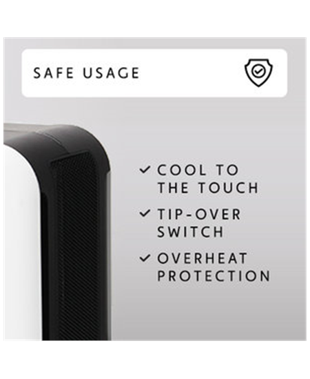 Mill | Heater | CUS1800MECWA | Fan heater | 1800 W | Number of power levels 2 | Suitable for rooms up to 10-30 m² | White