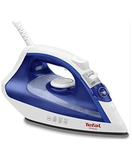 TEFAL | Steam Iron | FV1711 Virtuo | Steam Iron | Continuous steam 24 g/min | Steam boost performance 80 g/min | Blue
