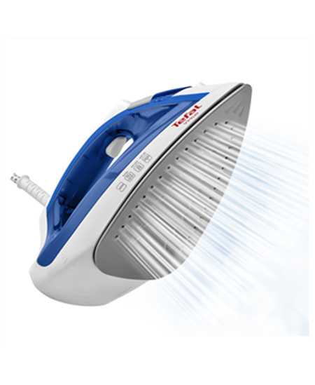 TEFAL | Steam Iron | FV1711 Virtuo | Steam Iron | Continuous steam 24 g/min | Steam boost performance 80 g/min | Blue