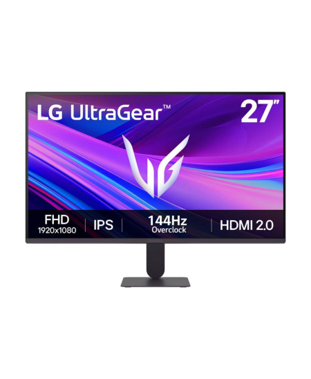 LG | 27G411A-B | 27 " | IPS | FHD | 16:9 | 144 Hz | 5 ms | 1920 x 1080 pixels | 250 cd/m² | HDMI ports quantity 1