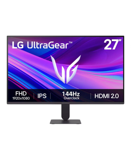 LG | 27G411A-B | 27 " | IPS | FHD | 16:9 | 144 Hz | 5 ms | 1920 x 1080 pixels | 250 cd/m² | HDMI ports quantity 1