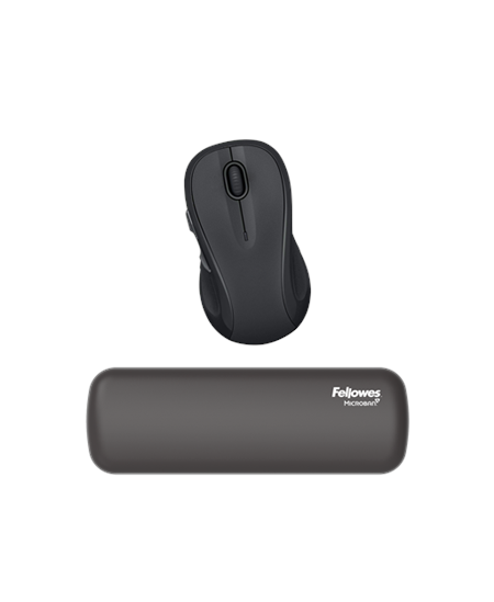 Fellowes | Breyta Palm Wrist Rest | Black