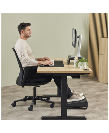 Fellowes | Breyta Palm Wrist Rest | Black