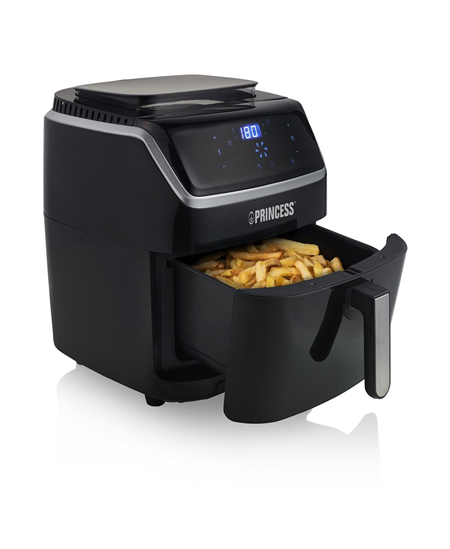 Princess Steam Aerofryer | 182080 | Power 1700 W | Capacity 6.5 L | Black