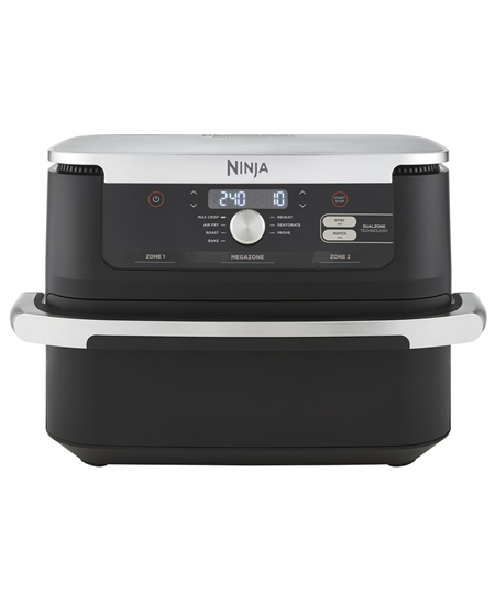 NINJA | Double Air Fryer | AF500EU Foodi FlexDrawer | Power 2470 W | Capacity 10.4 L | Black
