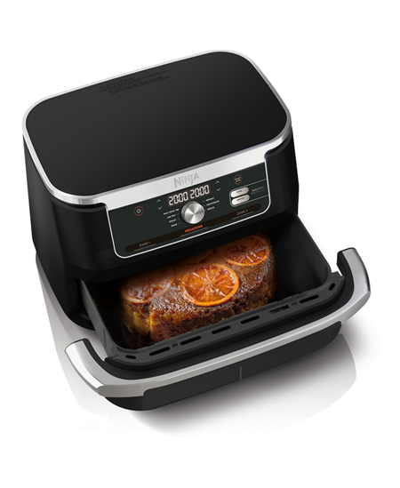 NINJA | Double Air Fryer | AF500EU Foodi FlexDrawer | Power 2470 W | Capacity 10.4 L | Black