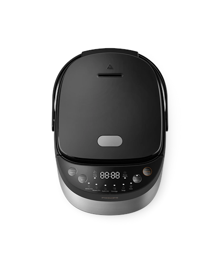 Philips Mini rice cooker | HD3093/80 3000 series | 600 W | 0.85 L | Number of programs 8 | Black/Stainless Steel
