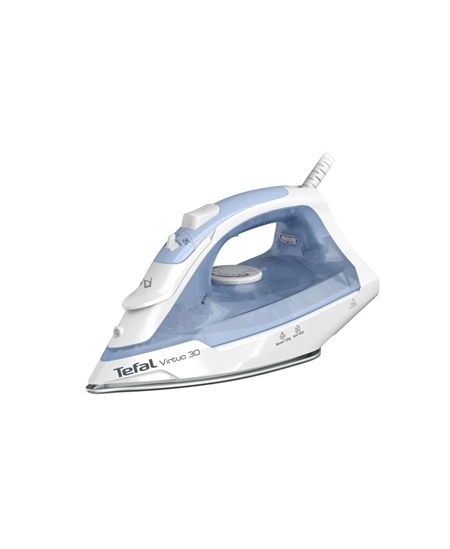 TEFAL Steam Iron | FV2C41E0 Virtuo | Steam Iron | 2000 W | Water tank capacity 240 ml | Continuous steam 27 g/min | Steam boost 